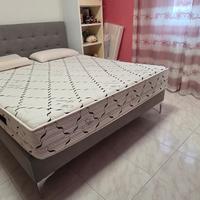 Letto matrimoniale con rete