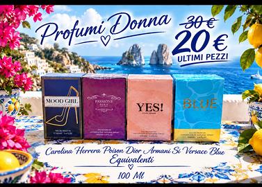Profumi donna ultimi pezzi