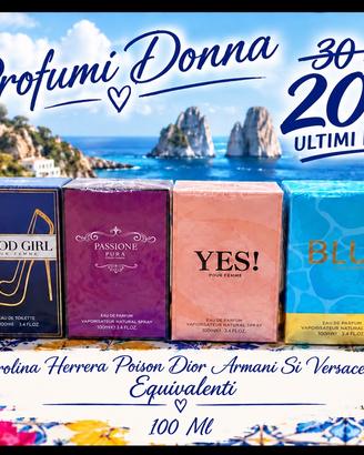 Profumi donna ultimi pezzi