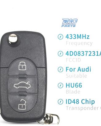 CHIAVE COMPLETA AUDI A3 97-03 A4 99-01 A6 98-05 A8