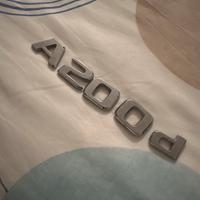 Scritta originale Mercedes