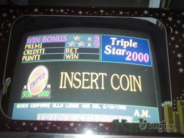 usata scheda videopoker TRIPLE STAR 2000 €250