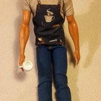 Ken barista Barbie