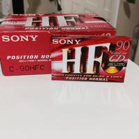 10 Sony HF 90 cassette vergini