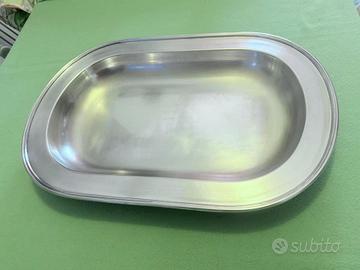 Vassoio di servizio in Silver plated