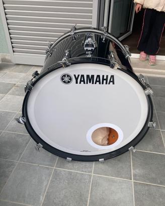 Batteria yamaha maple custom hybrid 5 pezzi