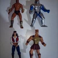 Lot figure '90 Tarzan Lancelot Hercules Sandokan