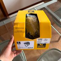 Casco helmet grivel yellow and black taglia SM