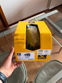 Casco helmet grivel yellow and black taglia SM