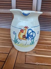 Brocca in ceramica, artigianato ligure