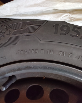 Gomme invernali su cerchi 195/65 R15