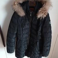 Piumino lungo donna nero Harper tg. M