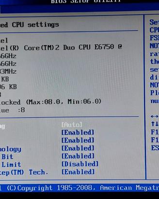 Scheda madre ASUS P5K + Intel Core 2 E6750 + video