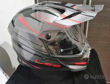 Casco LS2 enduro  L + vivavoce bluetooth e radio