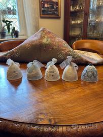 Campane di Natale Lladrò e Royal Copenaghen