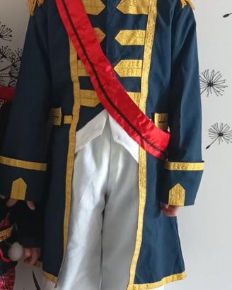 vestito di carnevale ammiraglio 