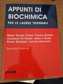 Appunti di biochimiche per lauree triennali