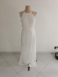Vestito lungo bianco Pimkie
