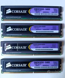 Corsair XMS2 RAM 4GB (4 x 1 GB) DDR2 800 MHz