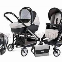 Peg Perego trio +seggiolone + box +girello