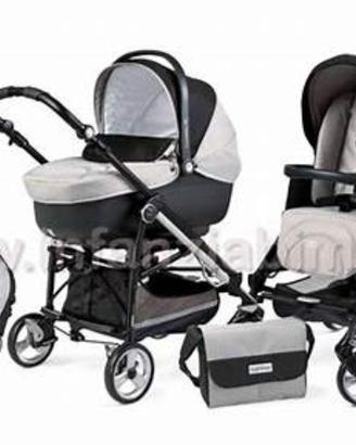 Peg Perego trio +seggiolone + box +girello