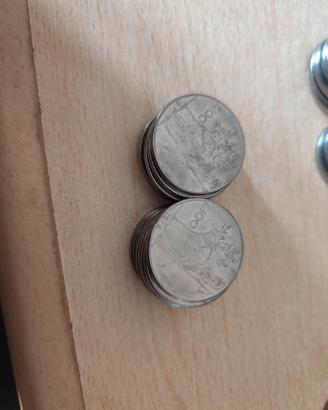 100 lire minerva diversi anni