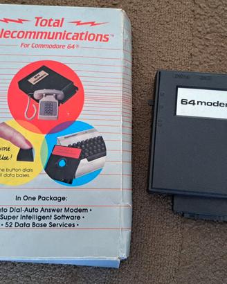 Modem Total Telecommunications Commodore 64