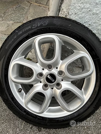 Cerchi ruote pneumatici completi Mini originali 16