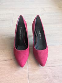 Scarpe nuove fucsia con tacco
