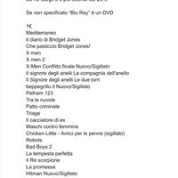 DVD e Blu-ray Guarda le foto per lista completa