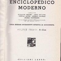 1938 dizionario enciclopedico ed labor 4 volumi