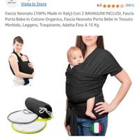 fascia porta bebè 