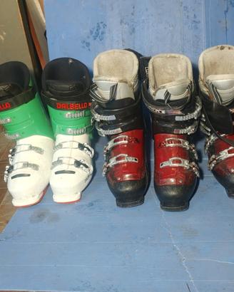 lange scarponi sci taglia 27.5 buoni per  40/42