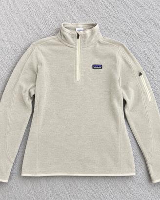 Pile Patagonia Better Sweater 1/4 Zip - Panna - M