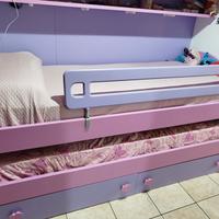 struttura letto bimba 