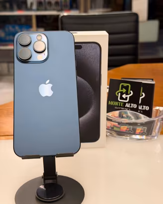 IPHONE 15 PRO 256GB BLUE -GARANZIA 12 MESI