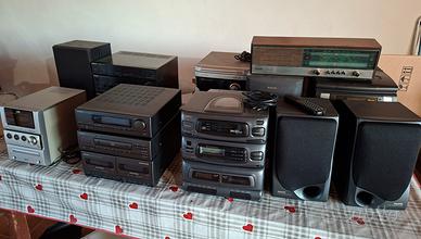 lotto 6 stereo varie Marche