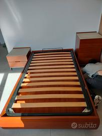 letto contenitore a una piazza e mezza,