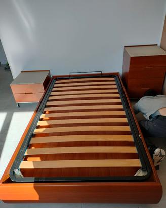 letto contenitore a una piazza e mezza,