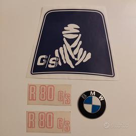 BMW R80g/s 1981-87 adesivi - logo serbatoio 