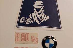 BMW R80g/s 1981-87 adesivi - logo serbatoio 