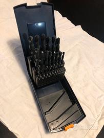 Set completo punte trapano in HSS Garrant 1-13 mm