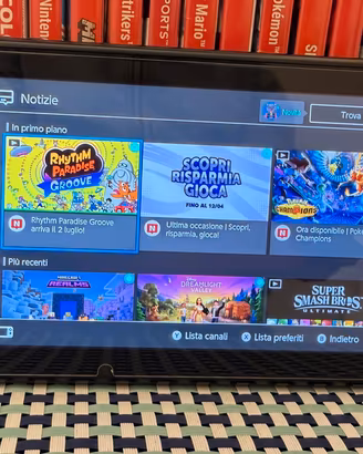 Nintendo Switch + 13 GIOCHI TOP (NBA 2k26, Mario)