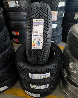 4 NUOVI Michelin CrossClimate 205/55 R16 91V – 4 S