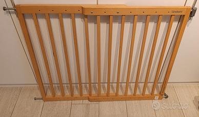 Cancelletto per bambini in legno regolabile 