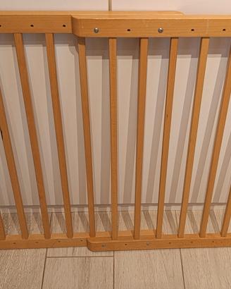 Cancelletto per bambini in legno regolabile 