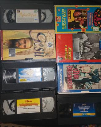 Videocassette VHS da collezione 