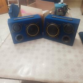 casse acustiche portatili vintage a 3 vie
