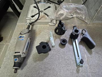 Dremel 3000 + supporto trapano a colonna originale