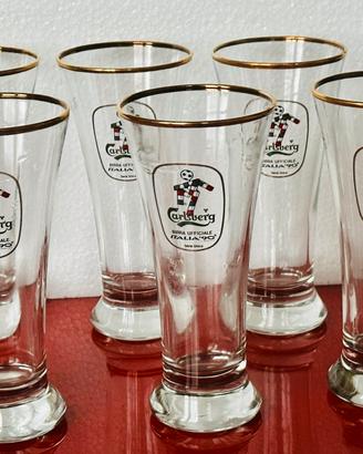 Bicchieri birra ufficiali ITALIA 90